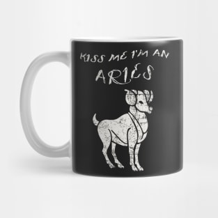 Kiss Me I'm an ARIES Western Zodiac Astrology Mug